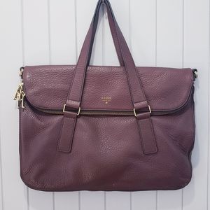 Fossil Large Preston Satchel tote Bag